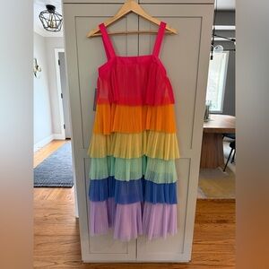 Anthropologie Hutch Rainbow Dress Sz XS